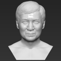 Small Jackie Chan bust 3D printing ready stl obj 3D Printing 272621