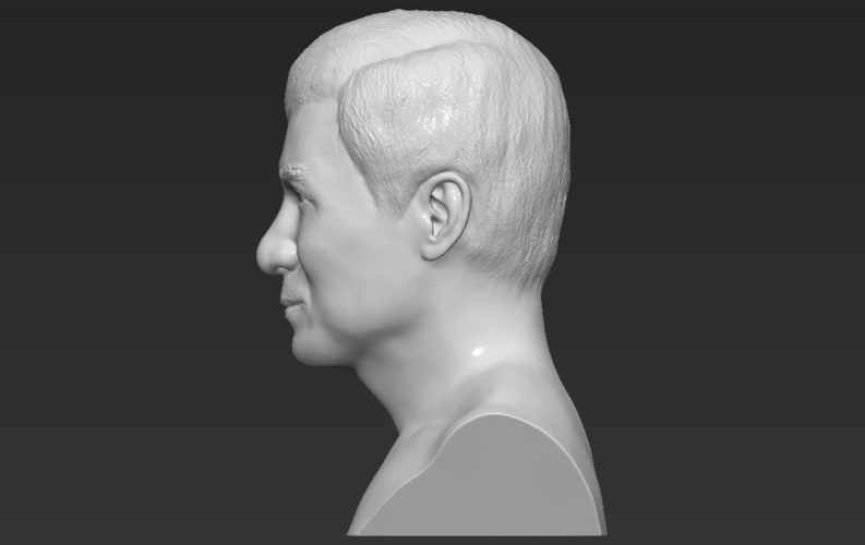 Jackie Chan bust 3D printing ready stl obj 3D Print 272624