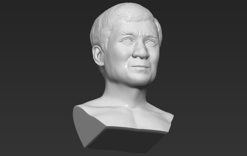 Jackie Chan bust 3D printing ready stl obj 3D Print 272635