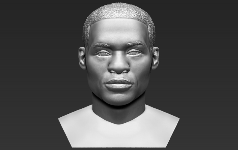 Russel Westbrook bust 3D printing ready stl obj 3D Print 272645