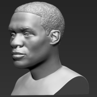 Russel Westbrook bust 3D printing ready stl obj - Thumbnail 3