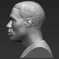 Russel Westbrook bust 3D printing ready stl obj - Thumbnail 4