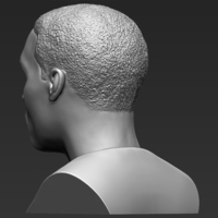 Russel Westbrook bust 3D printing ready stl obj - Thumbnail 5