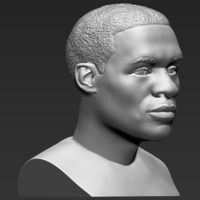 Russel Westbrook bust 3D printing ready stl obj - Thumbnail 9