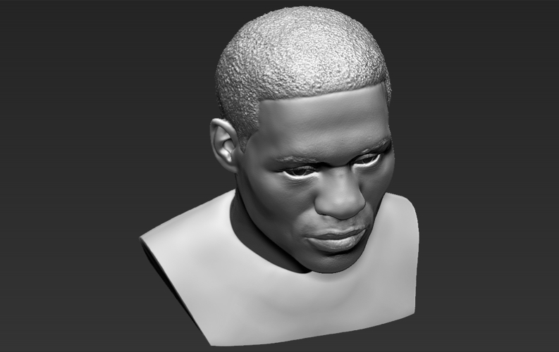 Russel Westbrook bust 3D printing ready stl obj 3D Print 272655