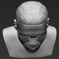 Russel Westbrook bust 3D printing ready stl obj - Thumbnail 13