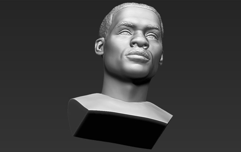 Russel Westbrook bust 3D printing ready stl obj 3D Print 272659