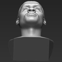 Russel Westbrook bust 3D printing ready stl obj - Thumbnail 16