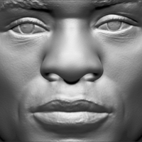 Russel Westbrook bust 3D printing ready stl obj - Thumbnail 17