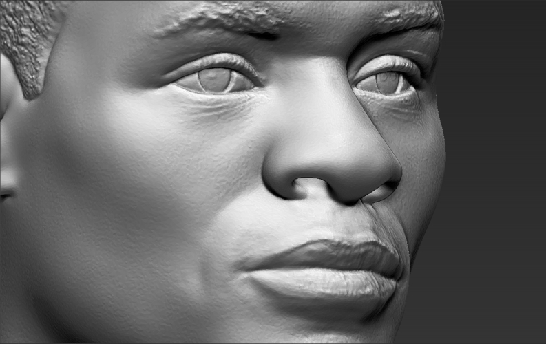 Russel Westbrook bust 3D printing ready stl obj 3D Print 272662