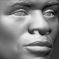 Russel Westbrook bust 3D printing ready stl obj - Thumbnail 18