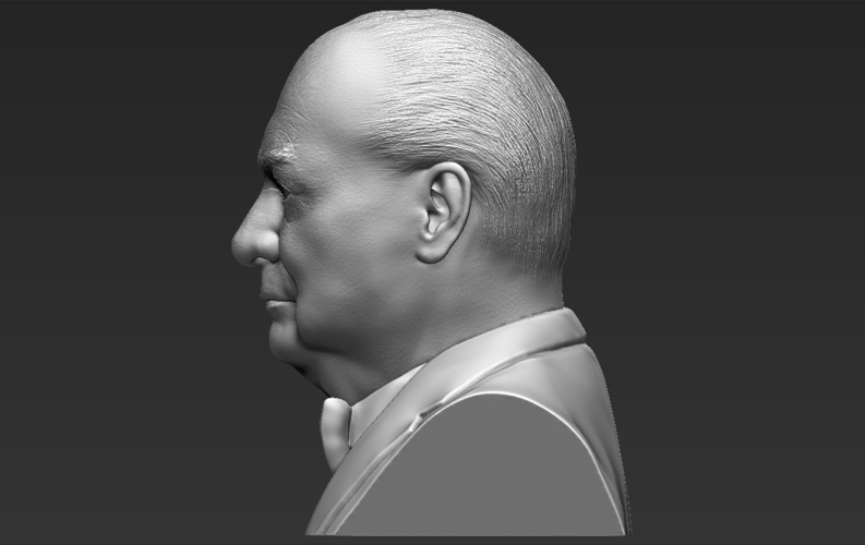 Winston Churchill bust 3D printing ready stl obj 3D Print 272672