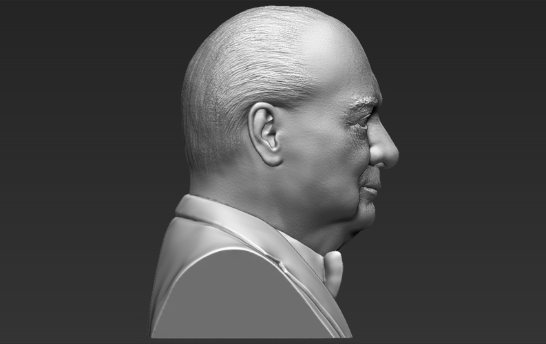 Winston Churchill bust 3D printing ready stl obj 3D Print 272677