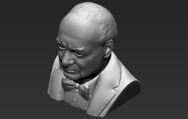 Winston Churchill bust 3D printing ready stl obj 3D Print 272681