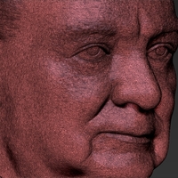 Winston Churchill bust ready for full color 3D printing - Thumbnail 15