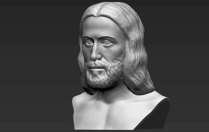 Jesus reconstruction based on Shroud of Turin 3D printing ready 3D Print 272721