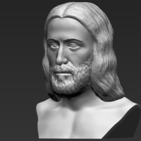 Jesus reconstruction based on Shroud of Turin 3D printing ready - Thumbnail 2