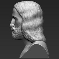 Jesus reconstruction based on Shroud of Turin 3D printing ready - Thumbnail 4