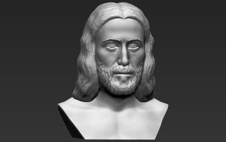 Jesus reconstruction based on Shroud of Turin 3D printing ready 3D Print 272729