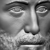 Jesus reconstruction based on Shroud of Turin 3D printing ready - Thumbnail 12