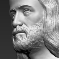Jesus reconstruction based on Shroud of Turin 3D printing ready - Thumbnail 16