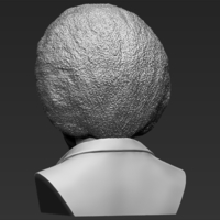 Jimi Hendrix bust 3D printing ready stl obj - Thumbnail 6