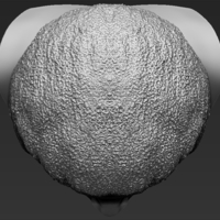 Jimi Hendrix bust 3D printing ready stl obj - Thumbnail 20