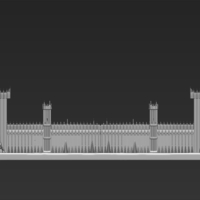 The Black Gate of Mordor from The Lord of the Rings stl obj - Thumbnail 2