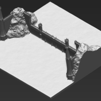 The Black Gate of Mordor from The Lord of the Rings stl obj - Thumbnail 7