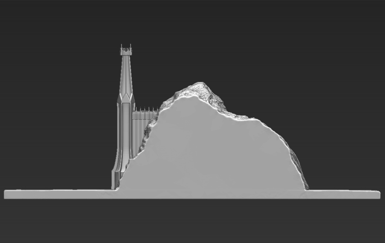 The Black Gate of Mordor from The Lord of the Rings stl obj 3D Print 272785