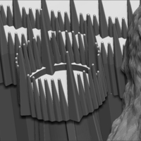 The Black Gate of Mordor from The Lord of the Rings stl obj - Thumbnail 16