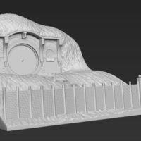 Bag End Shire Lord of the Rings 3D printing ready stl obj - Thumbnail 2