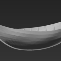 Elven Boat from Lothlorien Lord of the Rings stl obj - Thumbnail 4