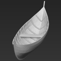 Elven Boat from Lothlorien Lord of the Rings stl obj - Thumbnail 8