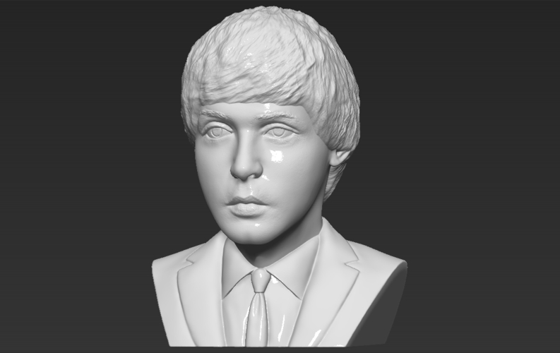 Paul McCartney bust 3D printing ready stl obj 3D Print 272874