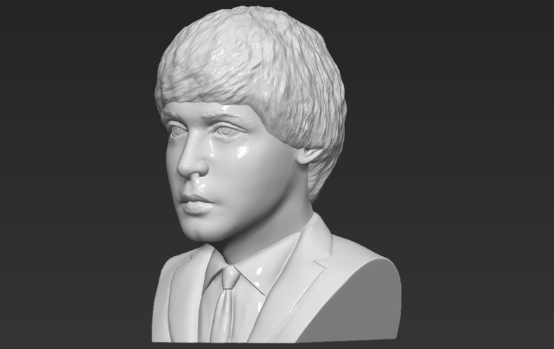 Paul McCartney bust 3D printing ready stl obj 3D Print 272875