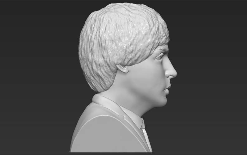 Paul McCartney bust 3D printing ready stl obj 3D Print 272880