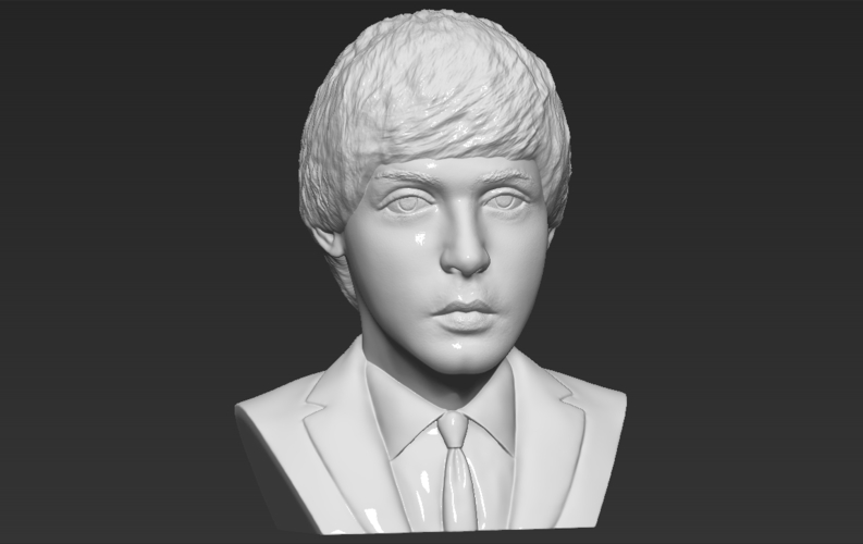 Paul McCartney bust 3D printing ready stl obj 3D Print 272883