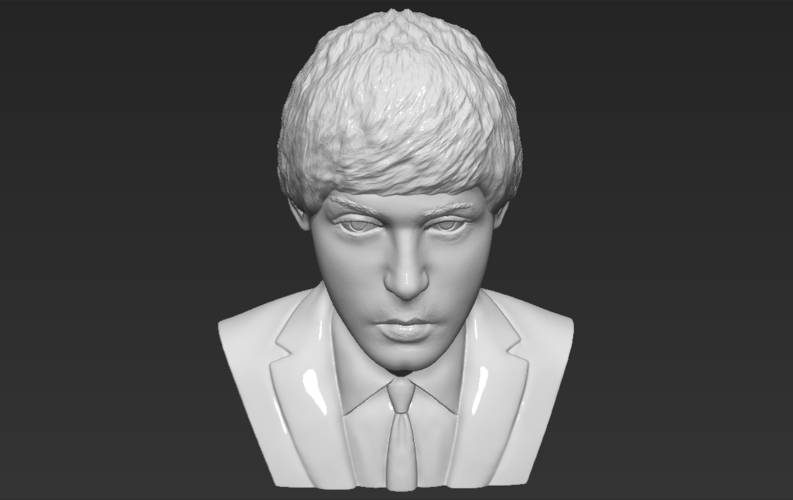 Paul McCartney bust 3D printing ready stl obj 3D Print 272884