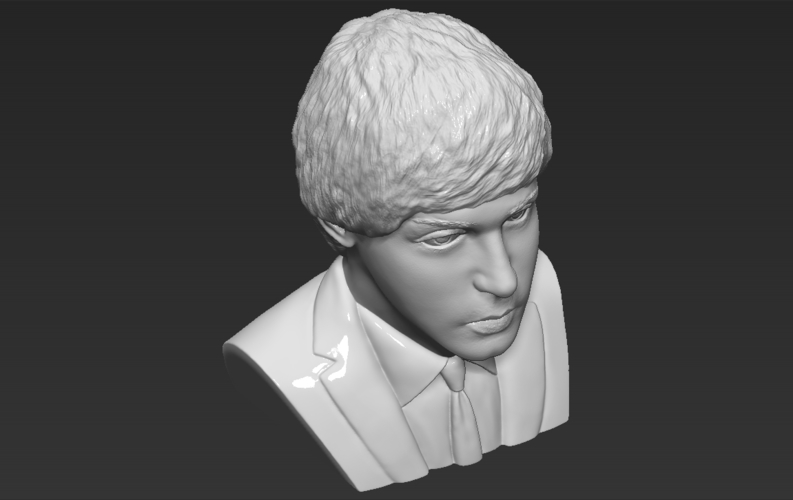 Paul McCartney bust 3D printing ready stl obj 3D Print 272885