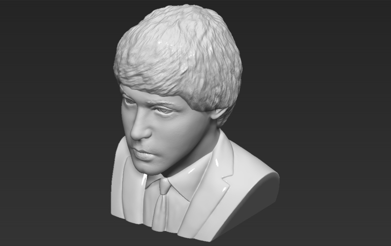 Paul McCartney bust 3D printing ready stl obj 3D Print 272886