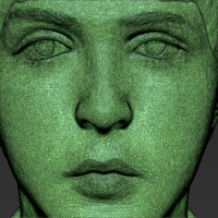 Paul McCartney bust 3D printing ready stl obj - Thumbnail 23