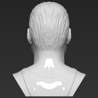 Freddie Mercury bust 3D printing ready stl obj formats - Thumbnail 6