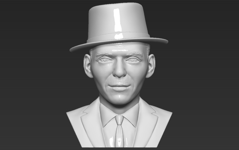 Frank Sinatra bust 3D printing ready stl obj formats 3D Print 272919