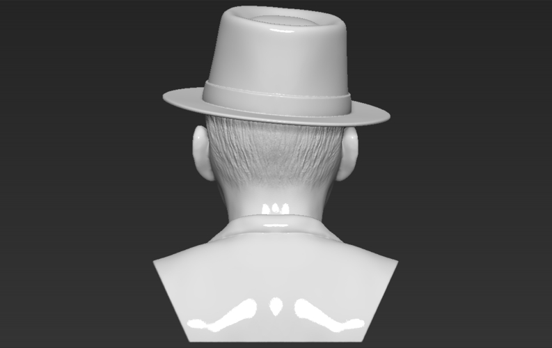 Frank Sinatra bust 3D printing ready stl obj formats 3D Print 272924