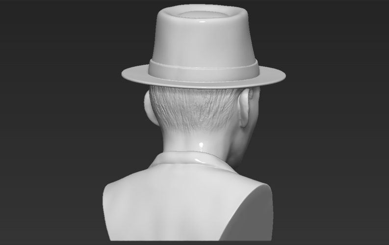 Frank Sinatra bust 3D printing ready stl obj formats 3D Print 272925