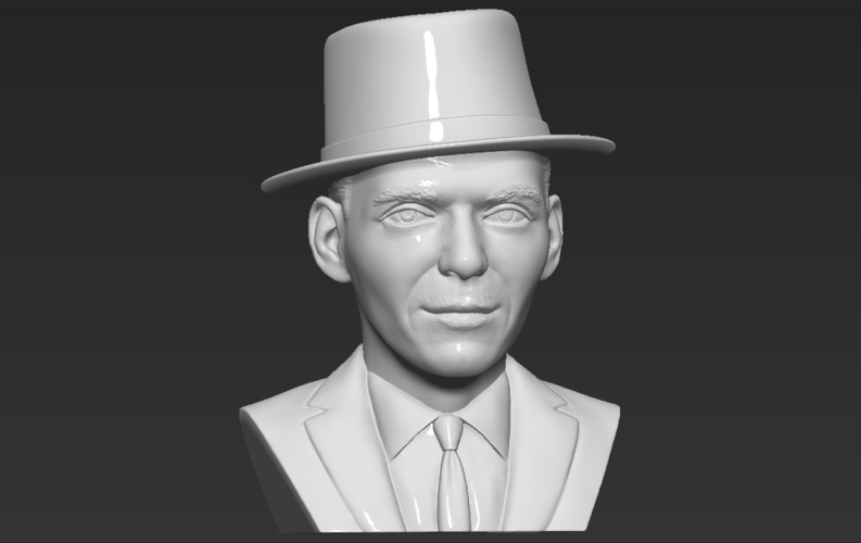 Frank Sinatra bust 3D printing ready stl obj formats 3D Print 272928