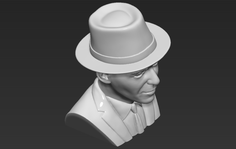 Frank Sinatra bust 3D printing ready stl obj formats 3D Print 272930