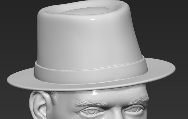 Frank Sinatra bust 3D printing ready stl obj formats 3D Print 272933