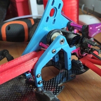 Sakura D4 upper motor mount // soporte motor sakura d4 - Thumbnail 2